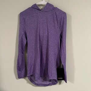 lululemon drysense hoodie - men - small - purple
